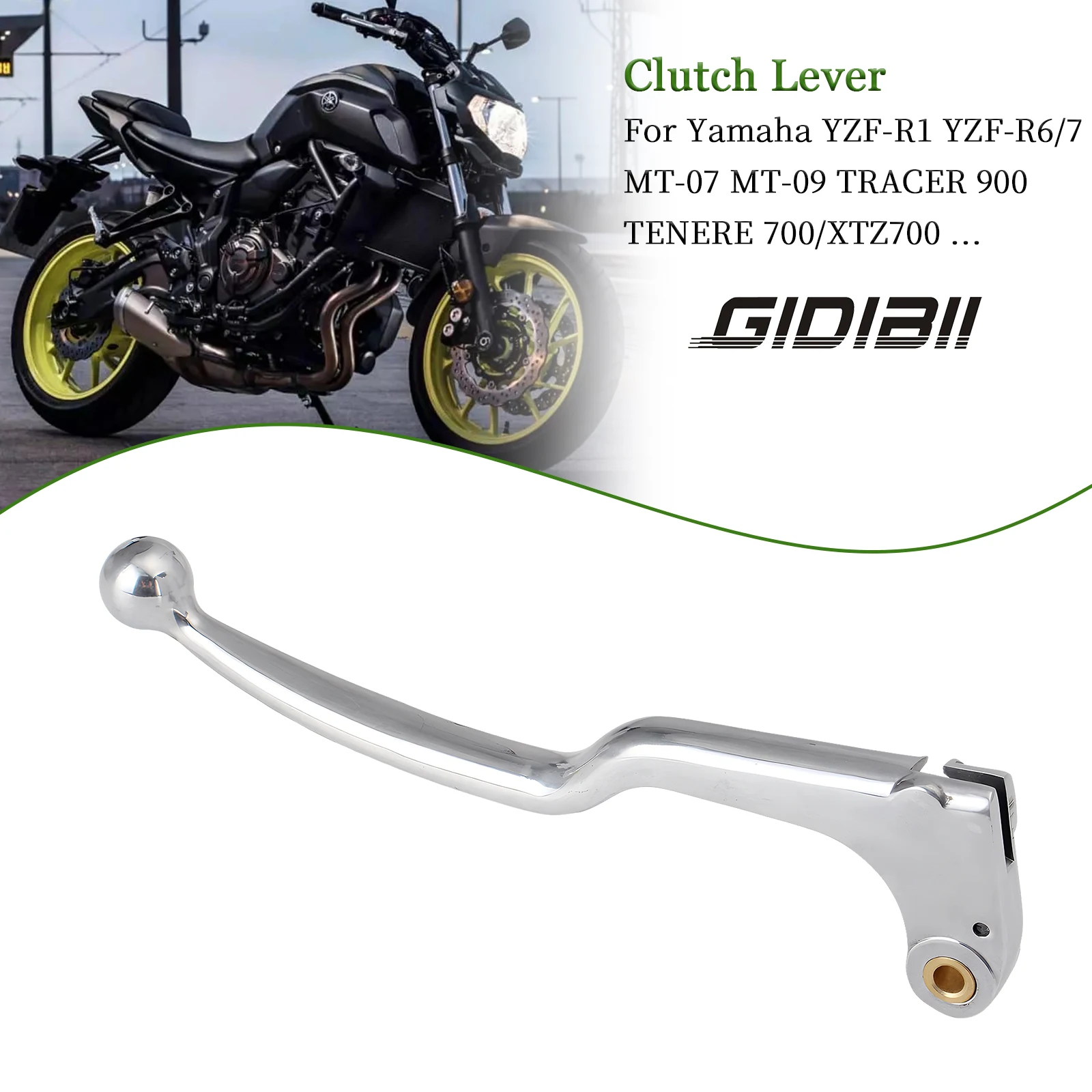 

Motorcycle Clutch Lever For Yamaha FJ-09 FZ-07/09 YZF-R1 YZF-R6 R6S R7 MT-07 MT-09 TRACER 900 TENERE 700/XTZ700 Left Hand Lever