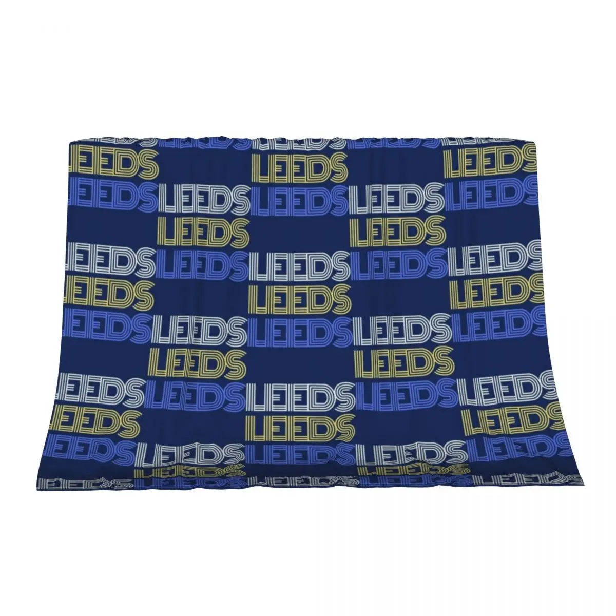 

Leeds Leeds Leeds Throw Blanket bed plaid Flannel Fabric blankets and throws Hair Blankets
