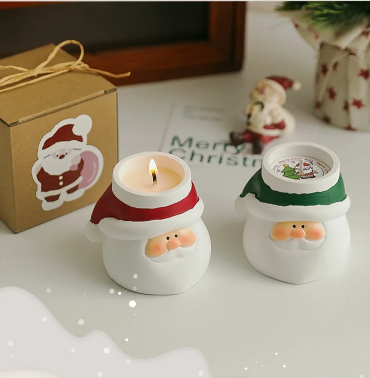 

CS2A8SWPAB Christmas decorations, ornaments, creative souvenirs, cross-border gifts, handmade Santa Claus aromatherapy candles