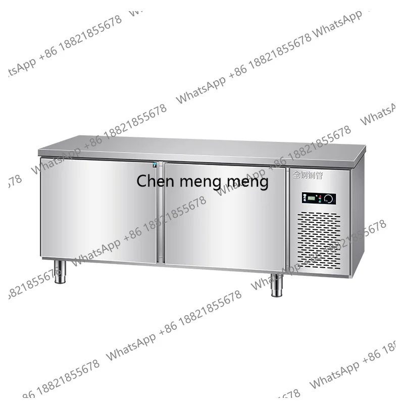 

Refrigerated Workbench Kitchen Freezer Countertop Commercial Refrigerator Freezing Preservation Dual Temperature Freezer