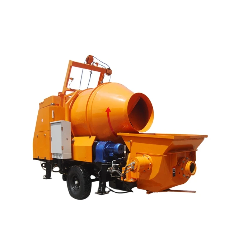 China Factory Mixer Concrete Pump Machine Diesel Concrete Mixer with Pump