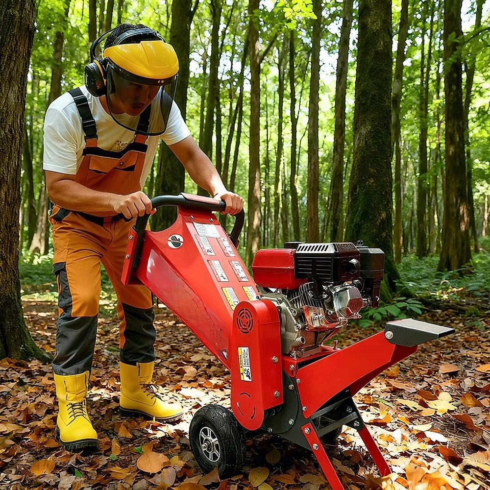 Garden Wood Chipper Shredder Mulcher Machine for Branches and Leaves
