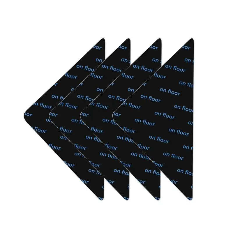 Autocollants coordonnants pour tapis Lea Grippers, coussinets d'angle coordonnants, ruban adhésif en polymères, bouchon de poignée, ruban adhésif, 12 pièces