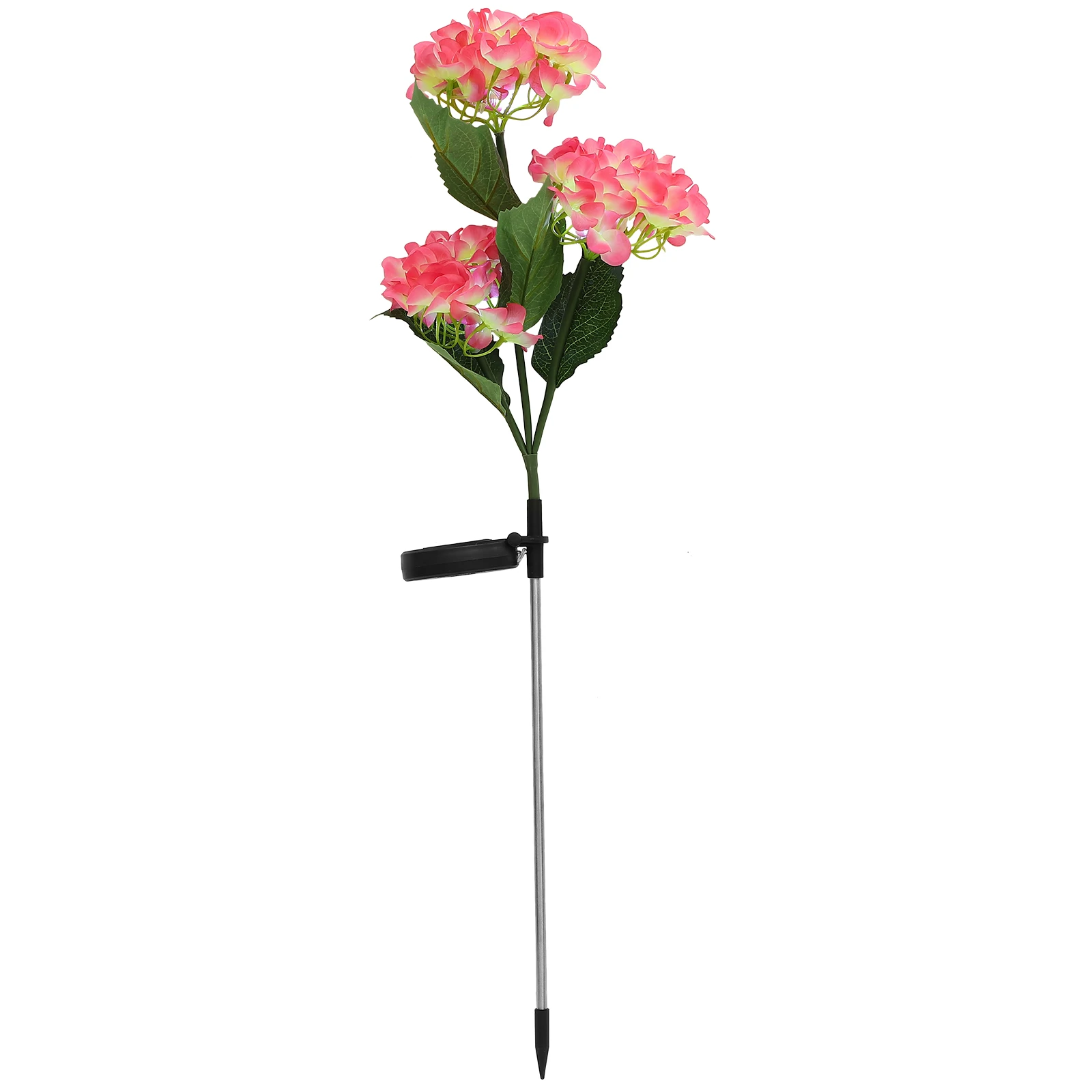 Luci solari per ortensia, impermeabili, flessibili, decorative, da giardino, per esterni, pali da prato, a risparmio energetico