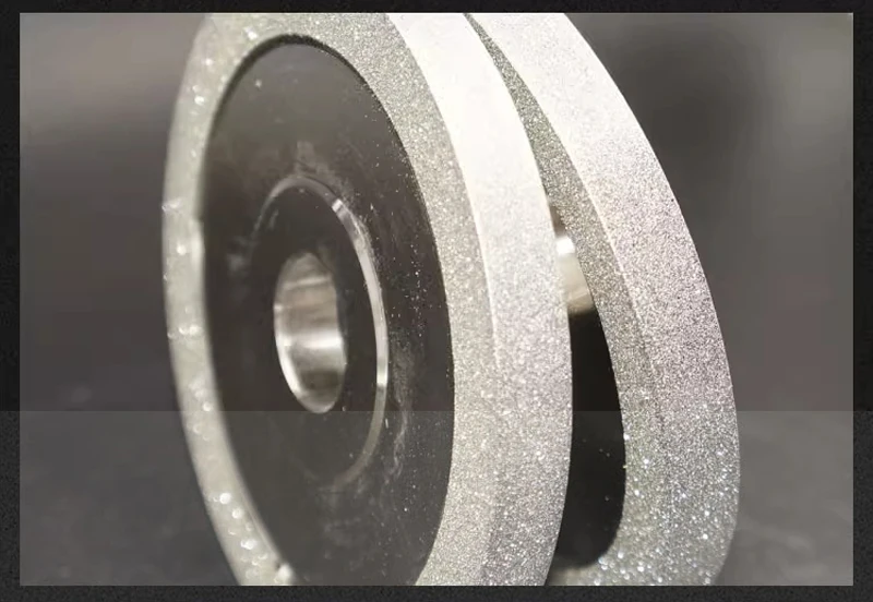 Diamantlegierungs-Schleifscheibe zum Schleifen von Stahl, Keramik, CBN-Fräser, Jade-Schnitzwerkzeug, Schleifer, Schärfer 100mm 125mm 150mm – Detail 7