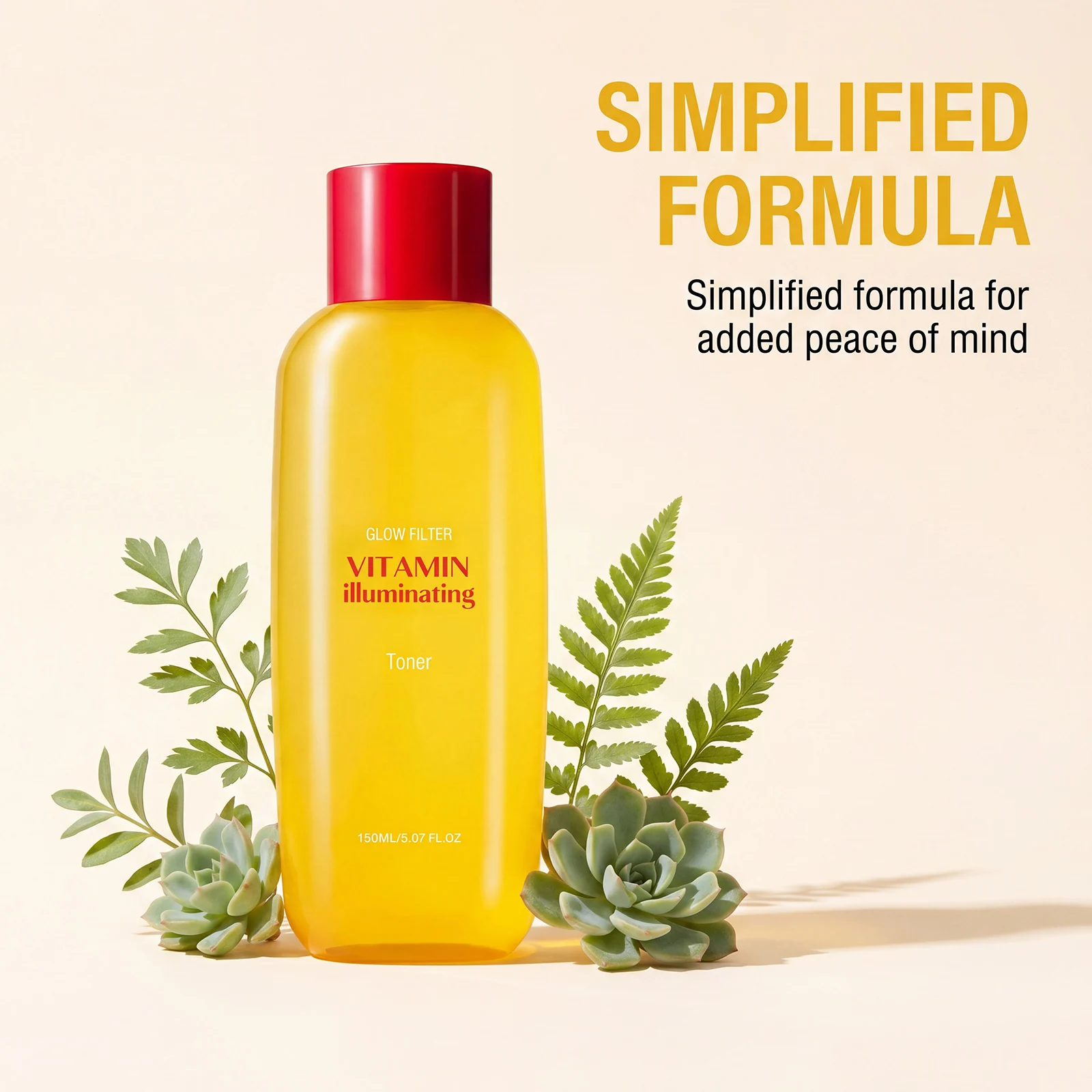 AMZ Vitamin C Moisturizing Toner - Gentle Daily Skin Care for Soft Smooth Hydration Radiant Complexion