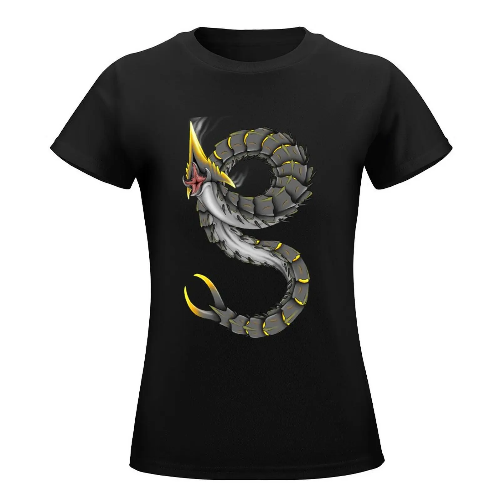 Ice Worm T-Shirt Female clothing Short sleeve tee cute t-shirts for Women