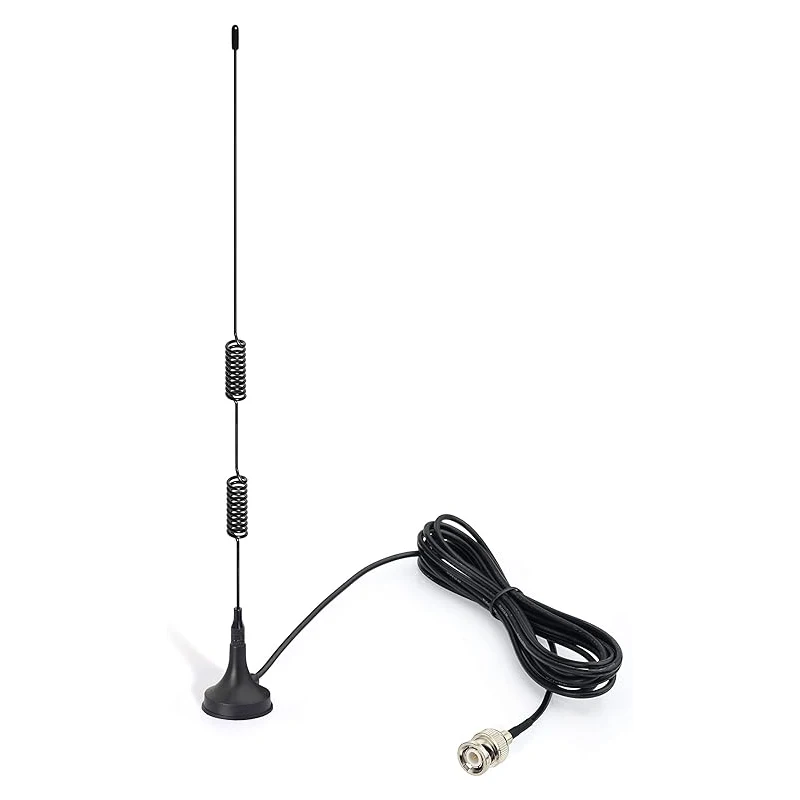 50 PCS 7dBi Monitoring Magnetic Antenna Sucker Digital Antenna BNC Male Connector 3m RG175 50 Ohm Impedance External Omni Radiat