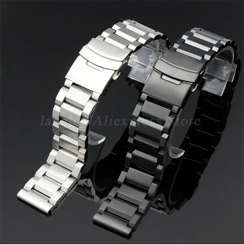 Solid 316L Metal Strap Stainless Steel Bracelet 18mm20mm 22mm 24mm for Huawei Watch GT4/GT3 46mm Belt for Seiko Luxury Wristband