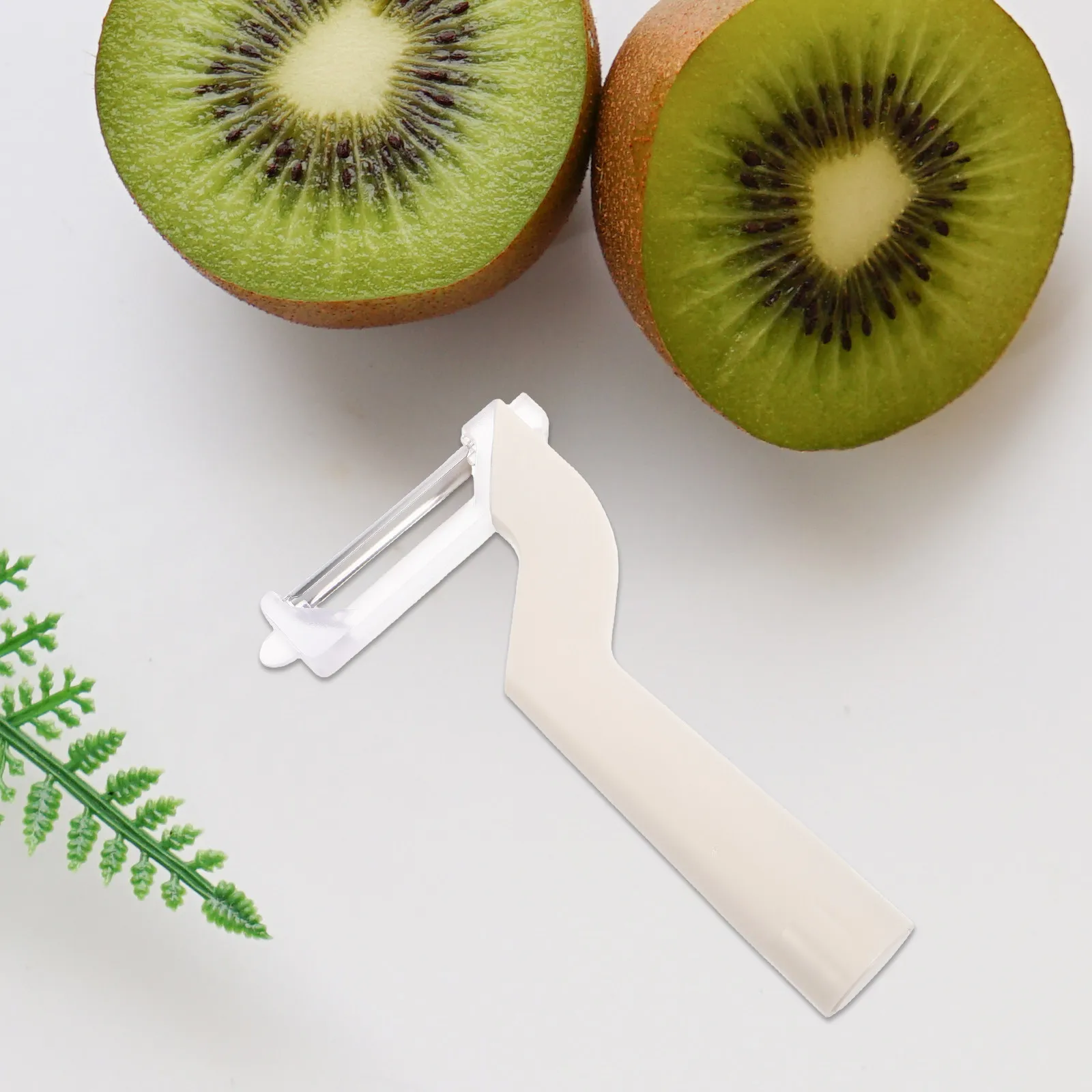 Premium Stainless Steel Veggie Peeler 2 in 1 Horizontal Vertical Peeling Design Multifunctional Potato Fruit Scraper for Home