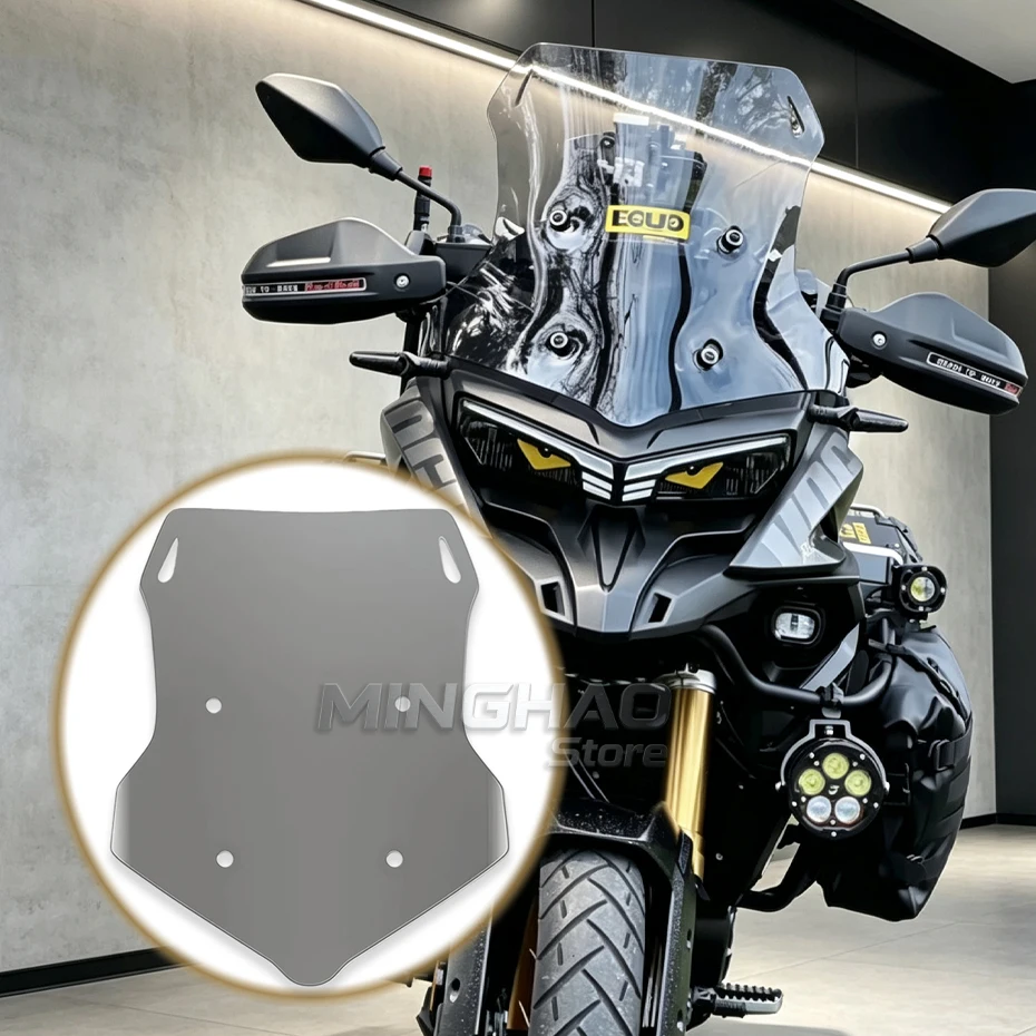 Fit For VOGE DS625X DS525X DSX 625 525 DSX Windshield Modification Heightened And Widened Motorcycle Windscreen Deflector