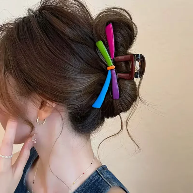 Hi Tech Accessories - Presilhas de cabelo com laço na