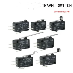 5PCS  Micro Limit Switch CHZJTTDQ V-15.V-151.V-152.V-153.V-154.V-155.V-156.-1C 25 Travel switch limit switch silver contact