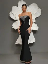 Vestido Bandage de lujo para mujer, vestido Bandage negro de alta calidad, vestidos de noche elegantes para fiesta de celebridades 2024