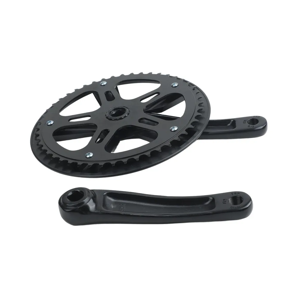 Klappbares Fahrrad-Kurbelset 152mm Aluminiumlegierung 32T 48T 52T Zahnauswahl für Elektrofahrrad-Kurbel – Detail 15