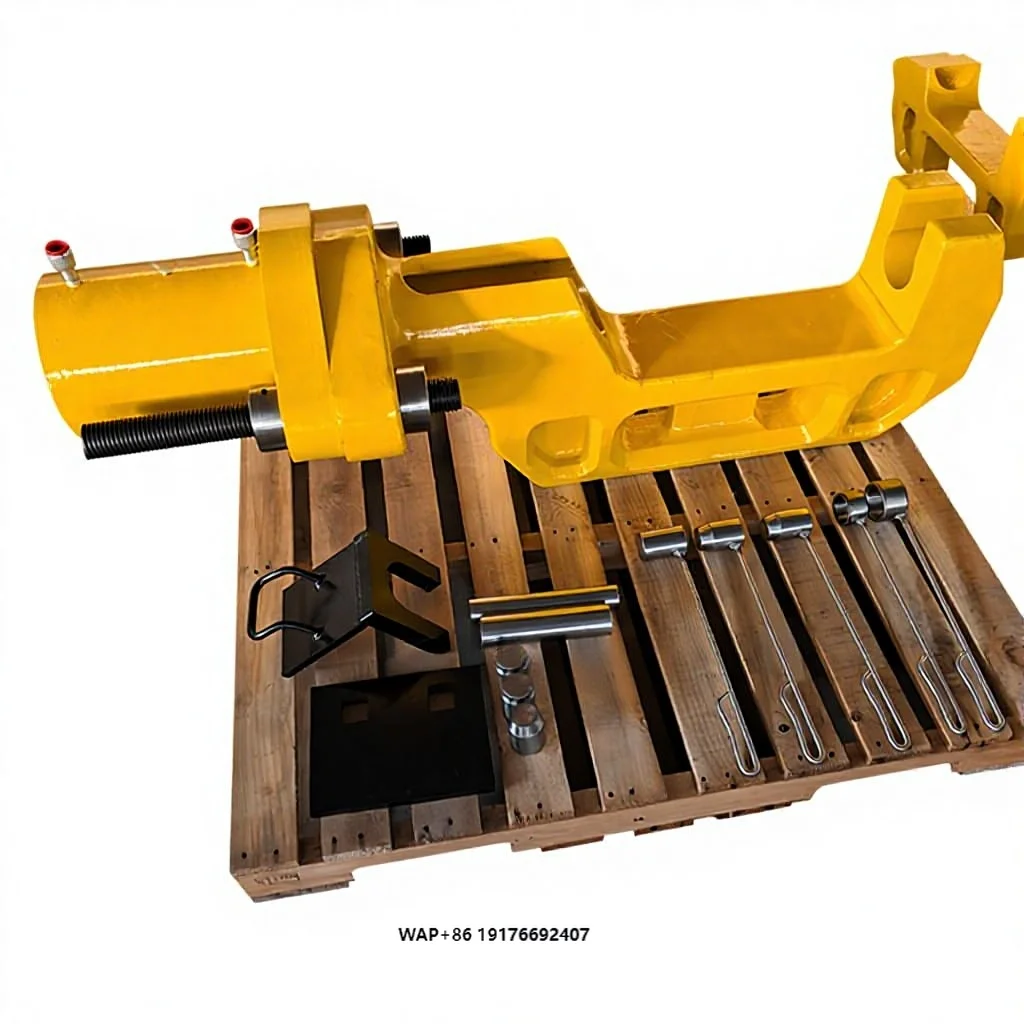 

2026 New 100ton Portable Hydraulic Track Link Pin Press Machine Manual and Electric Type 220v Construction Machinery Parts