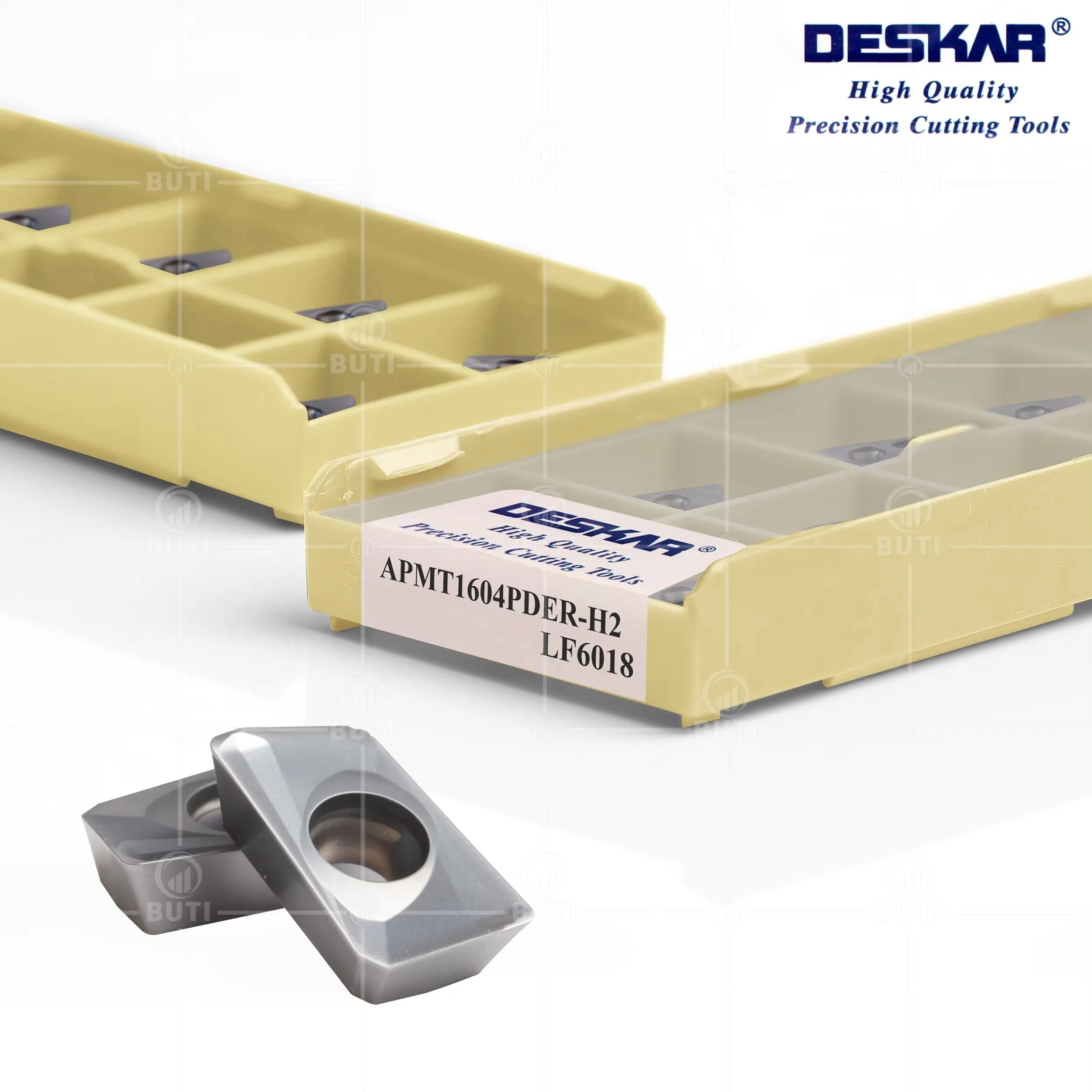APMT Square Shoulder Milling Blades APMT1135PDER-H2/M2/XM/QM LF6018 LF6028 DESKAR 100% Original Numerical Control Milling Insert