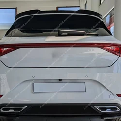 For Seat Leon MK4 Gloss Maxton Style Rear Spoiler Wing Leon Ⅳ FR 1.5TSI 2.0TDI 4-Door Hatchback 2020-2025 Rear Roof Tail Wing