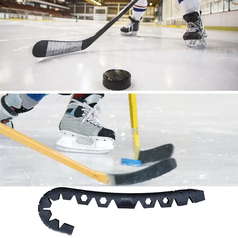 

Hockey Skate Edge Covers Ice Hockey Stick Edge Equipment Cover Acrylic Hockey Training Accessories Hockey Training And Practice