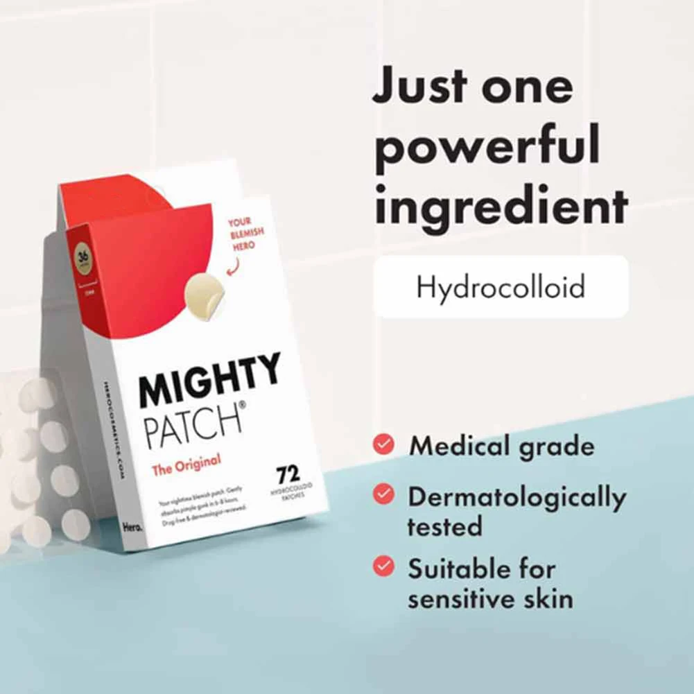 Parche de hidrogel para acné, Invisible, boca cerrada, Invisible, para acné, cara, Invisible, impermeable y transpirable, herramientas para el cuidado de la piel