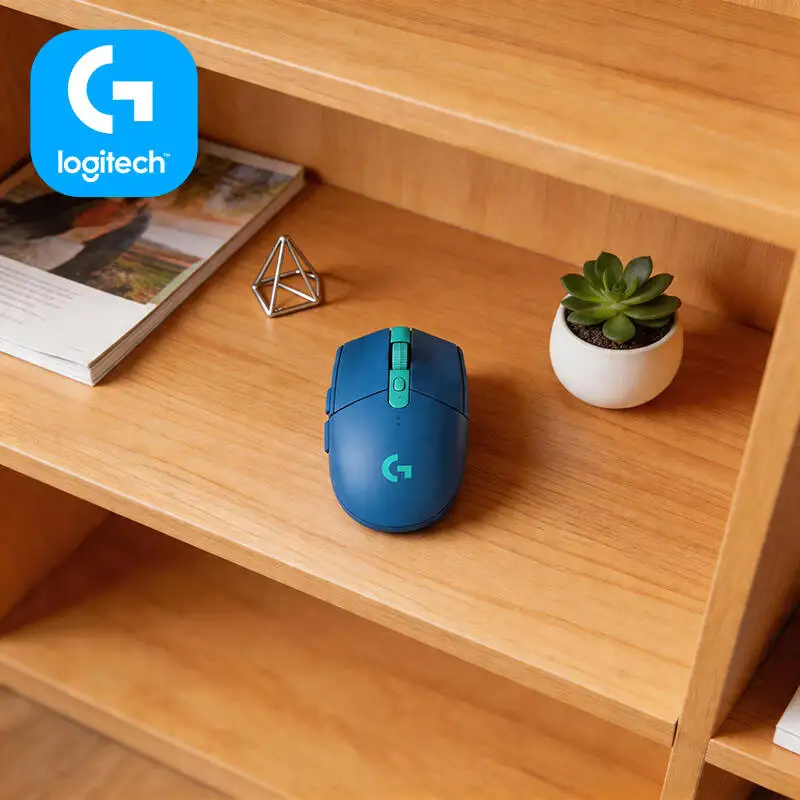 Logitech G304 Wireless Mouse LIGHTSPEED Tech 12000 DPI HERO Sensor 1ms Response 9-Month Battery Gaming Office Accurate Users
