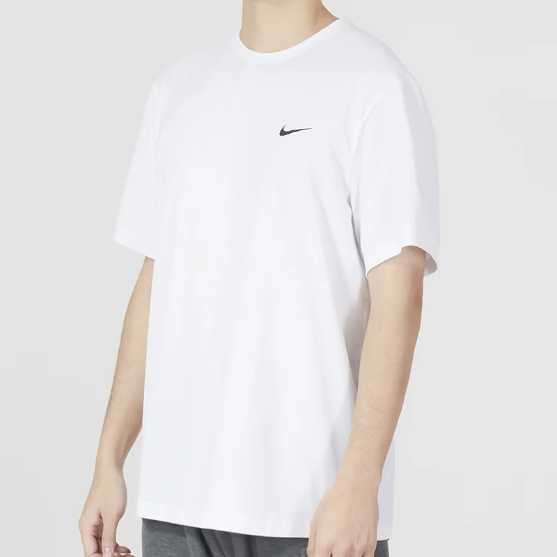 Nike Men's Short Sleeve Df Uv Hyverse Comfortable Sports T-Shirt Casual Crew Neck Top Fitness Sportswear Dv9840-100 view 4