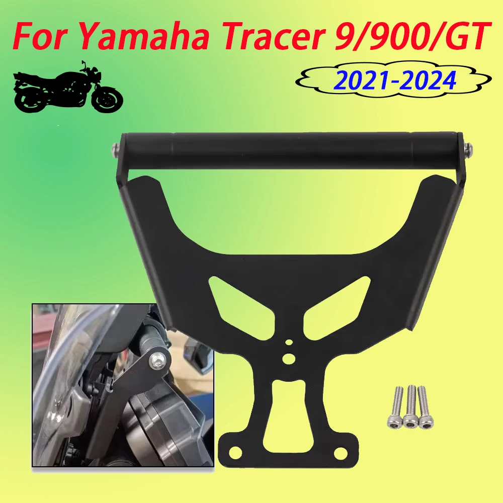 For Yamaha Tracer 9 900 GT 9GT 900GT Tracer9GT Cellphone Phone GPS Navigation Mount Bracket Handlebar Bar Extension Stand Holder