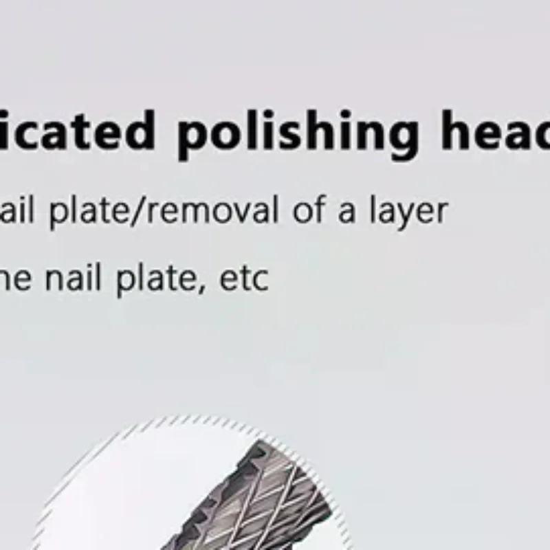 1개 텅스텐 카바이드 네일 드릴 비트 전동 네일 밀 커터 매니큐어 기계용 네일 액세서리