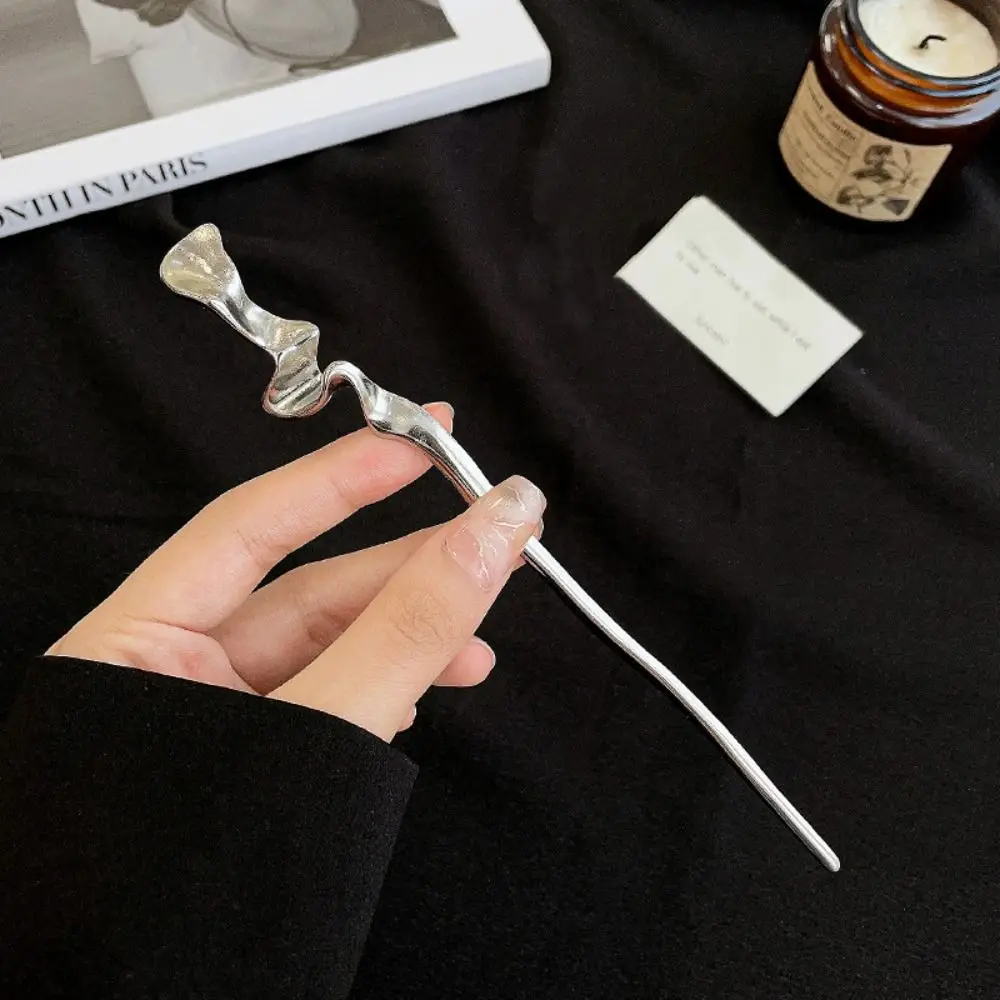 Geometry Metal Hair Stick Hair Fork Hair Chopsticks Chinese Style Hair Stick Hairpin Hair Accessories Hanfu Hair Fork Daily