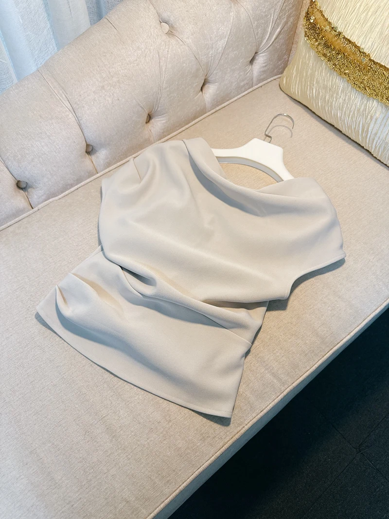 

Укороченный топ Slim Fit Street Style с открытыми плечами, универсальный, модный, с утягивающим эффектом на талии, из полиэстера.