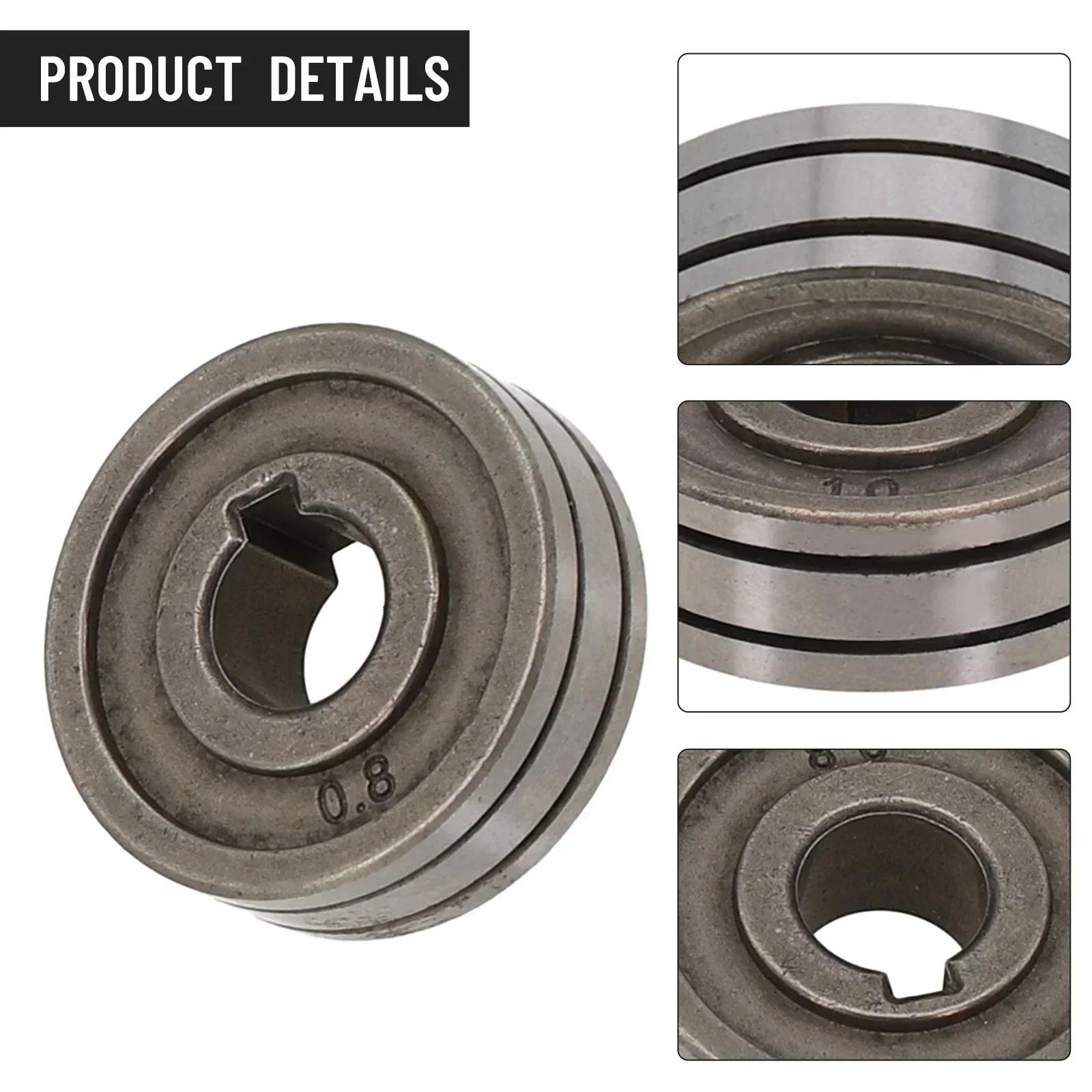Draht Feeder Rad Stick Roller Rolle Teile 0,6-0,8 0,8-1,0mm Gerändelt Nut Nut MIG Schweißer Schweißen draht Fütterung Maschine