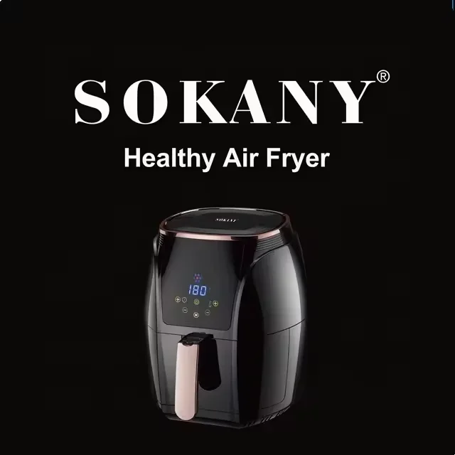 Sokany-freidora de aire Digital profesional, SE-3011, multifunción, protección contra sobrecalentamiento