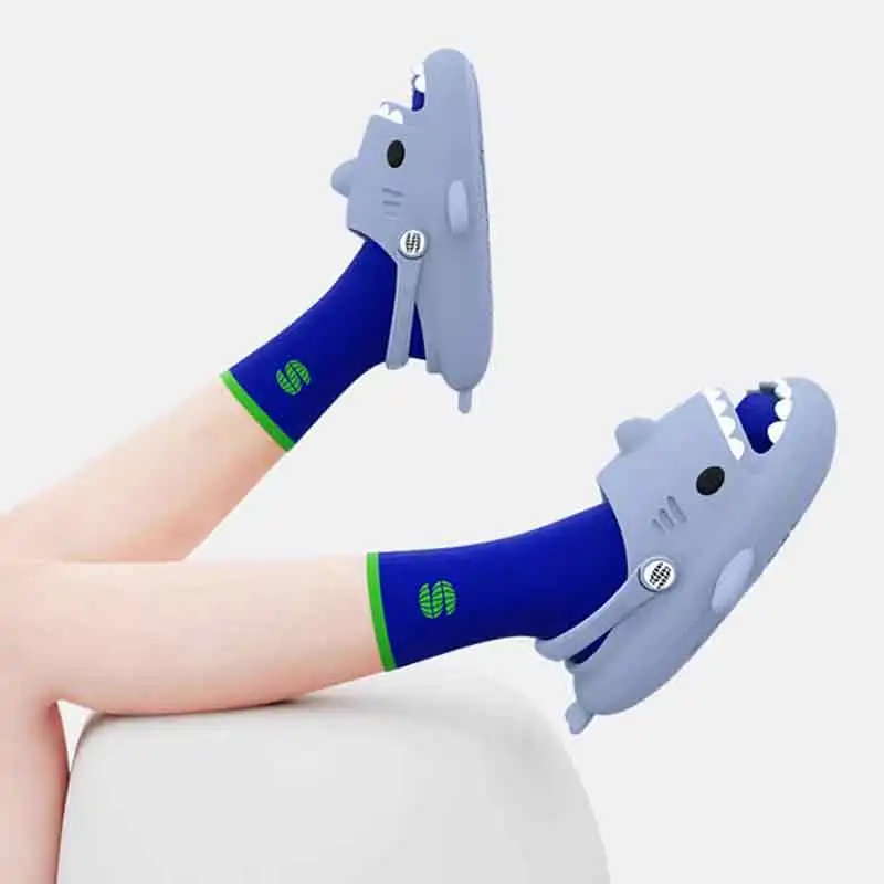 

Summer Shark Slippers - Thick Sole Anti-Slip & Antibacterial Unisex Outdoor Beach Clog Sandals for Couples