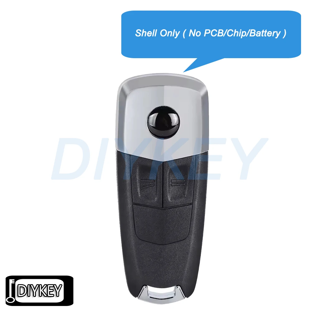 2 Buttons Case Remote Car Key Fob Shell Cover Replacement for Opel Astra GTC TT 2-Door Roadster Zafira
