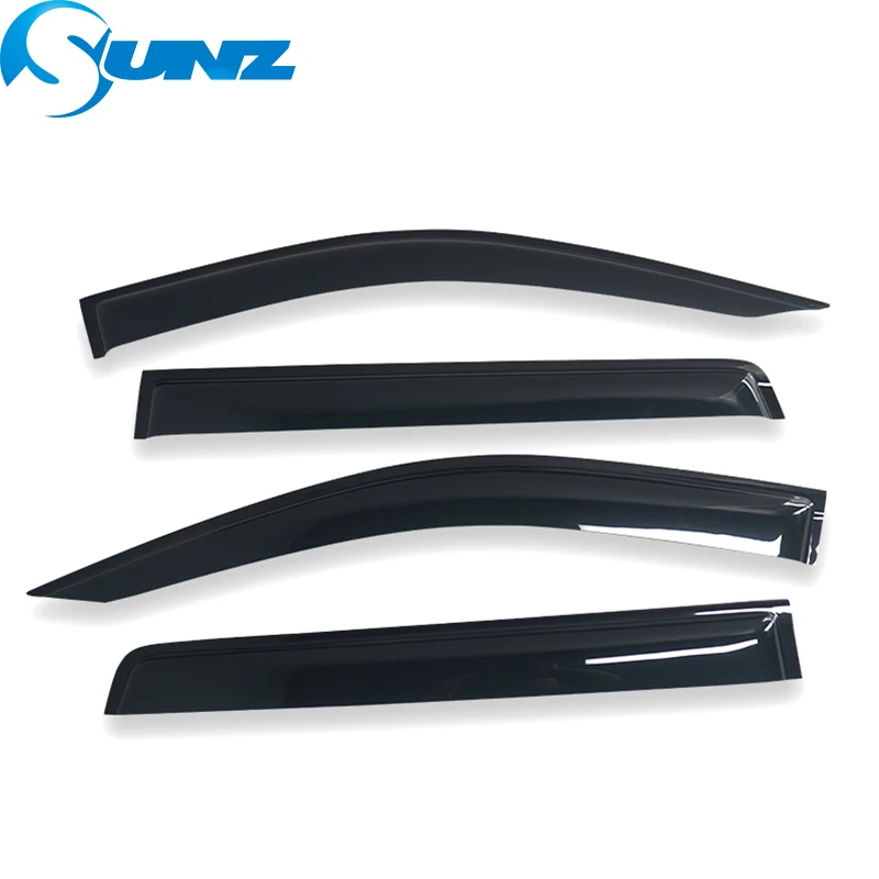 Weathershilds For Nissan Terra 2018 2019 2020 2021 2022 Side Window Deflector Visor Vent Wind Shields Sun Rain Guards SUNZ