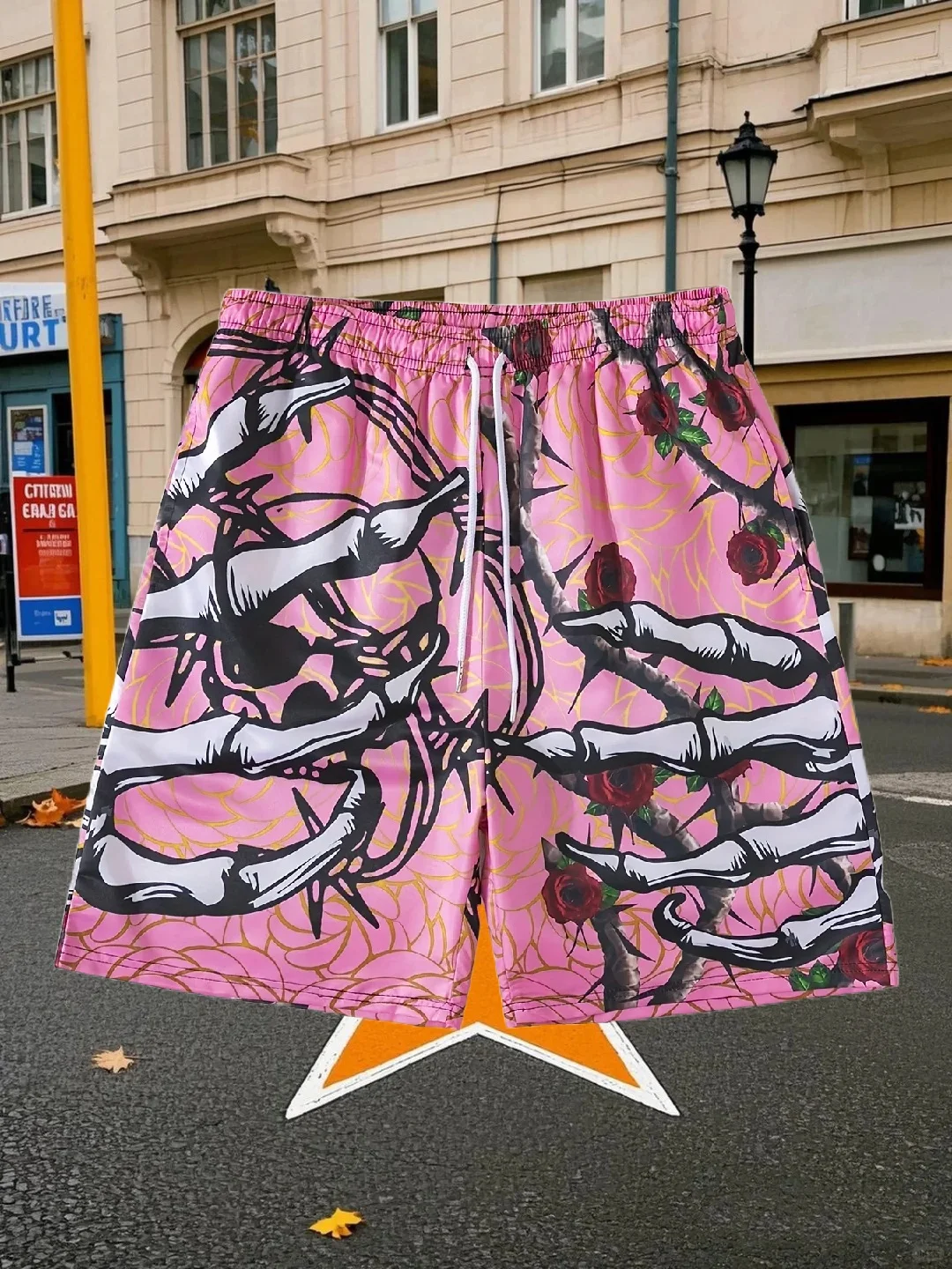 

Лето 2022, быстросохнущие шорты со скелетом и принтом для детей/взрослых, мужские модные спортивные дышащие шорты, трендовые удобные шорты