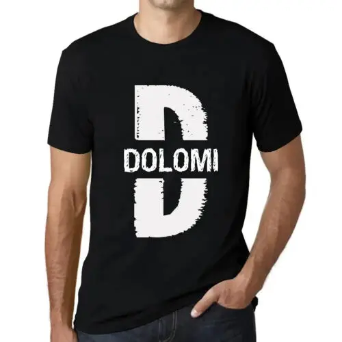 ULTRABASIC Homme Tee-Shirt Dolomi Dolomi T-Shirt Graphique Éco-Responsable