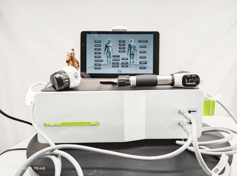 ESWT Portable Mb100 Pneumatic Shockwave Therapy Device Physiotherapy Equipment for Body Pain Relief And ED Physical Focus Shock