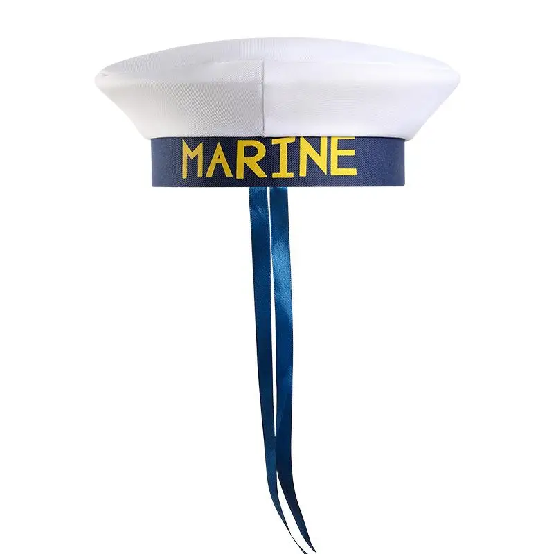 1/2 Piezas Gorras Unisex para Adultos, Gorra de Capitán, Gorra de Marinero, Gorra de Capitán de Barco, Disfraz de Marinero, Gorra del Ejército