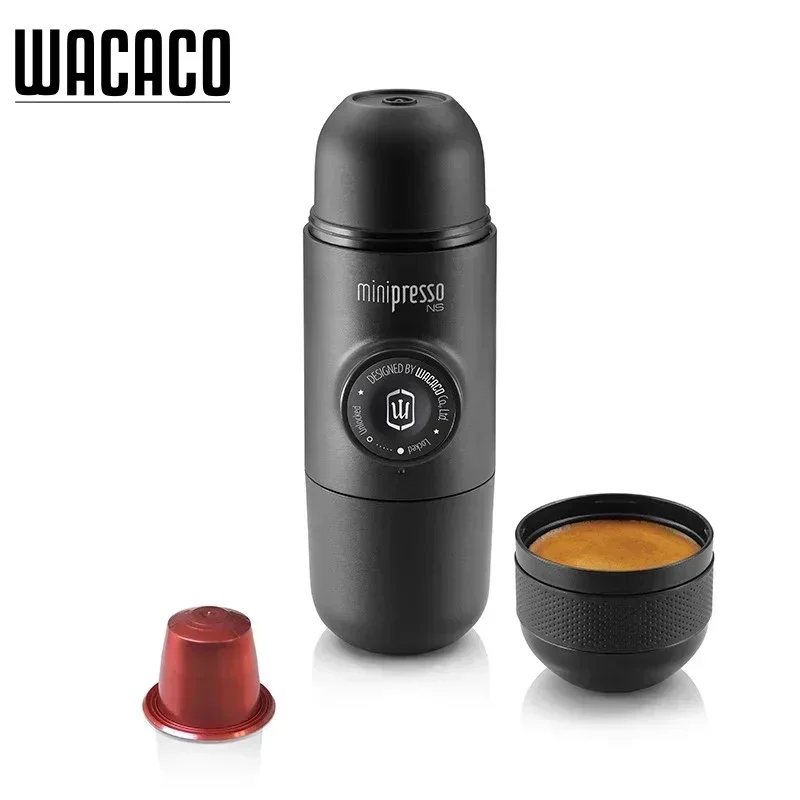 Mini máquina de café portátil a presión, máquina de café expreso a presión de mano, para oficina/hogar, viajes al aire libre