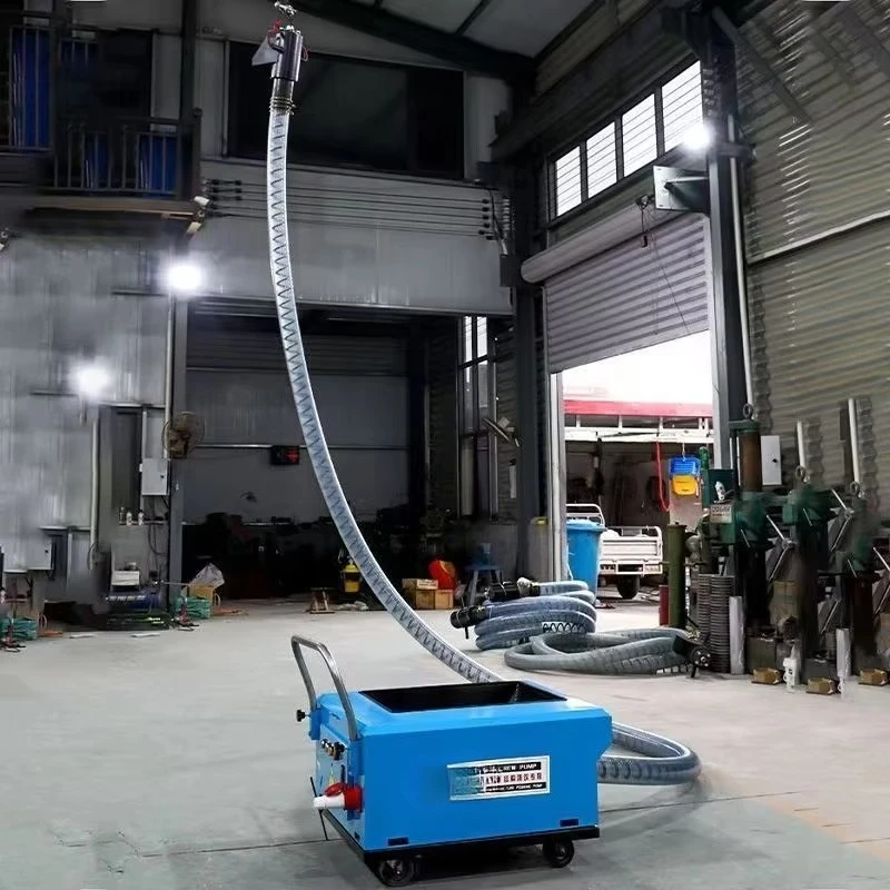 High-performance portable concrete pump, high-efficiency mini-compact, flexible movement, suitable for tight spaces