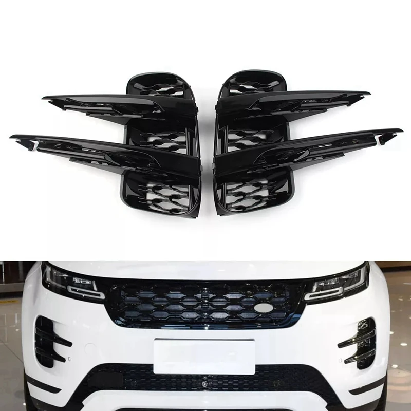 

Front Bumper Grille For Land Rover Range Rover Evoque 2019-2022 LR114729 LR114728 Car Exterior Accessories