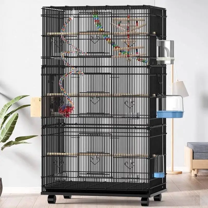 

Large Aesthetic Bird Cages Garden Boxes Fences Cage For Parrots Habitats Plate Carrier Camas Y Muebles Accessories Cages MQ50NL