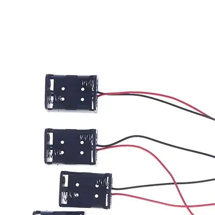 5PCS 23A 배터리 12V 클립 홀더 박스 케이스 블랙 고품질 23a Mn21 Ms21 자동차 리모컨 배터리 박스