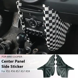 Car Interior Sticker Leather Panel Side Sticker For Mini Cooper For R55 R56 R57 R58 R59 car Accessories