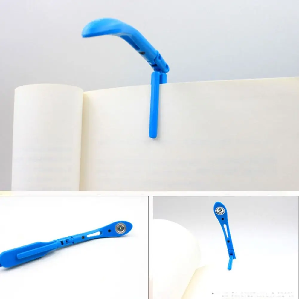 Mini Book Lights New Clip-on Flexible Folding Lights With Battery Adjustable LED Lights Bedroom