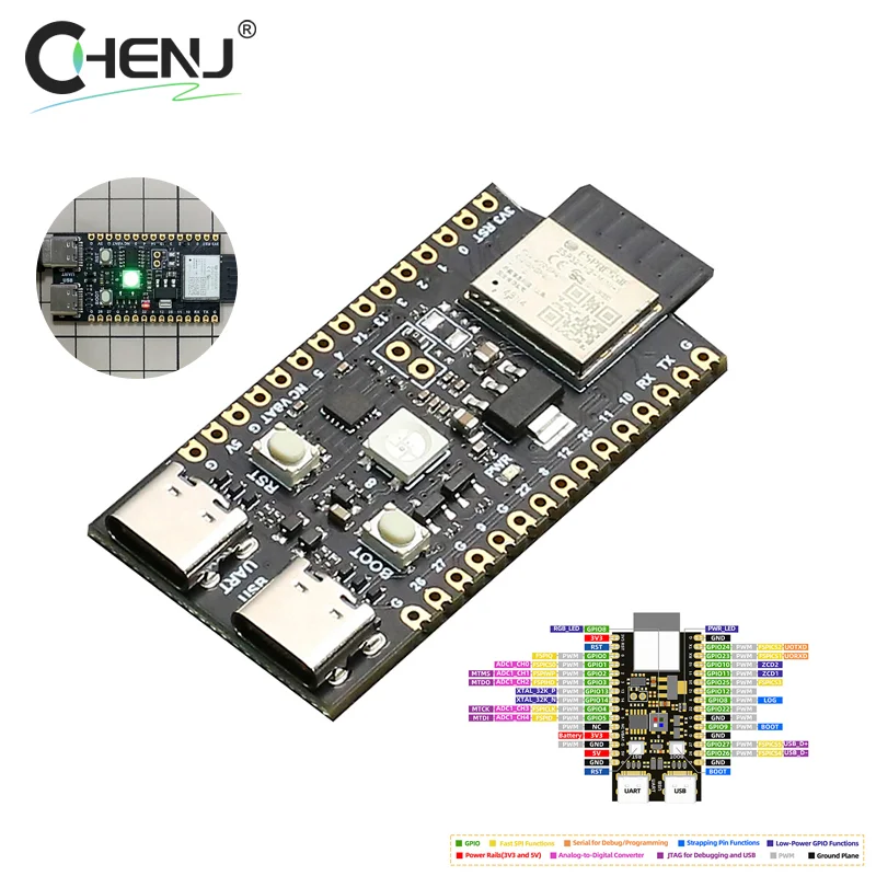 ESP32-H2開発ボード,n4プログラミング,学習コントローラー,wifi,bluetooth,r2スレッド,zigbee,ble,new,1個