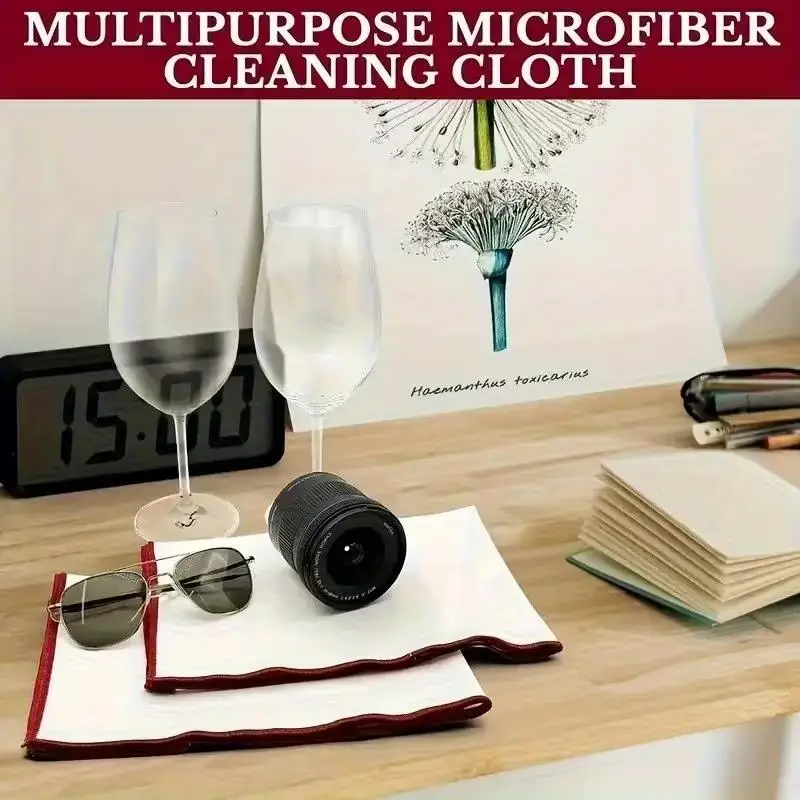 1pcs Large Nano Fiber Polishing Cloth for Camera Lens, Scree