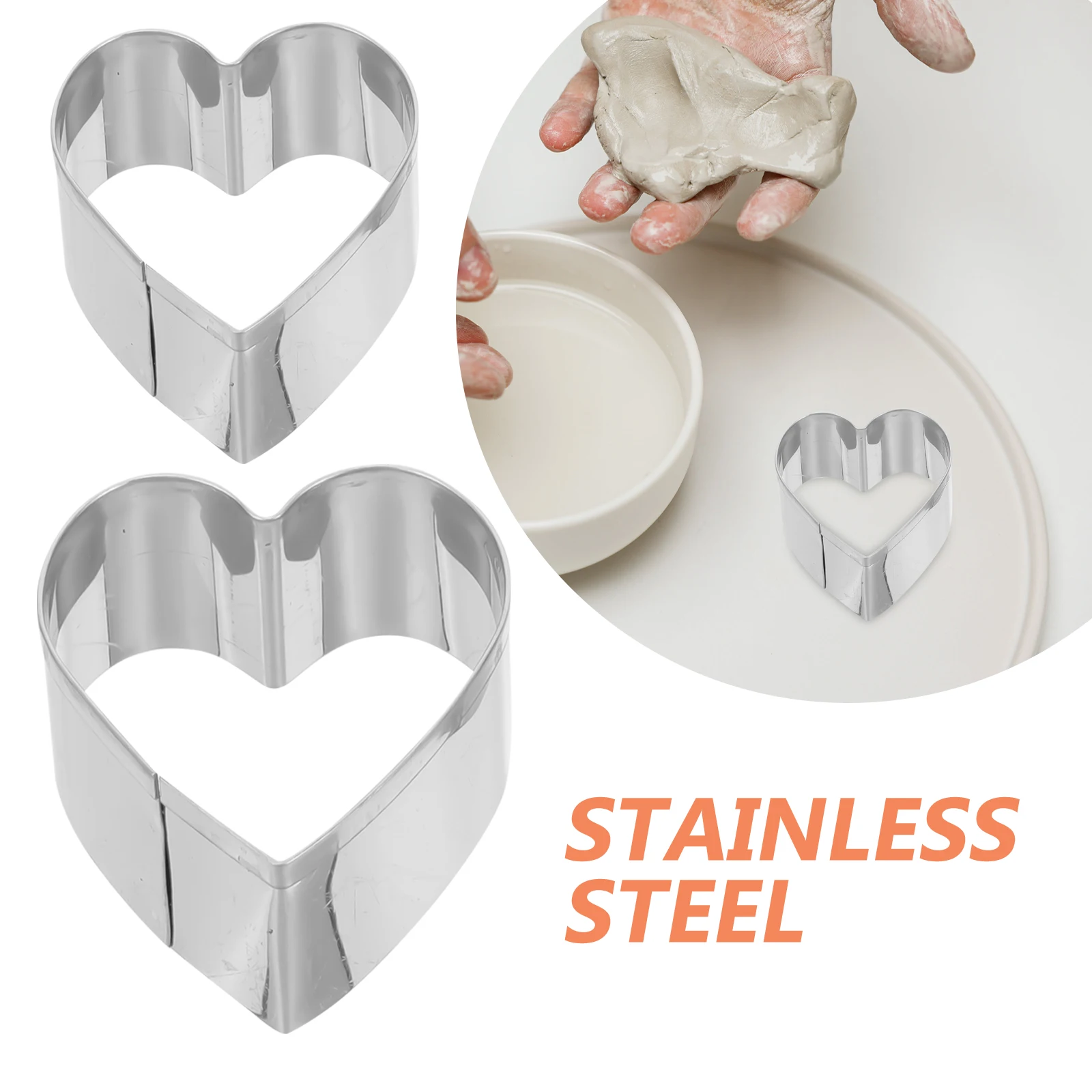 

30Pcs Polymer Clay Earring Cutters Mold Stainless Steel Jewelry Making Tools DIY Kits Craft Supplies for Earrings Keychains