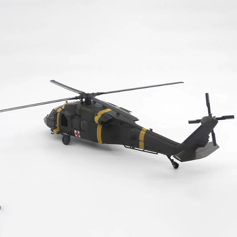 Diecast 1:72 Scale United States Navy UH-60 ambulance helicopter Alloy Finished Simulation Model Souvenir Gifts For Adult Boy